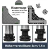 Verstelbare apparaatvoet, 46-65 cm, hoogte verstelbaar van Productafbeelding-voorbeeld 4