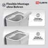 MBI CLARYN Hängender Mülleimer Küche 9L - Geruchsdichter Produktbild-Vorschau 4