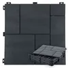 Terrassenfliesen 30x30 cm - 6 Stück - Dunkelgrau - Produktbild-Vorschau 1