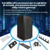 Extralink Armadio Rack 19", 27U, 600x1000 mm, Nero, da Anteprima dell’immagine prodotto 7