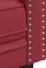Pohovka Chesterfield 2místná vínová umělá kůže Náhled obrázku produktu 7