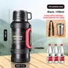 1,7L Edelstahl Thermosflasche mit Griff, Großes Produktbild-Vorschau 8