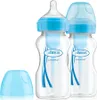 Dr Brown's Weithalsflasche Anti-Kolik Options+ 270 ml Blau Produktbild-Vorschau 1