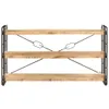 vidaXL Regał na książki 3 przegrody 140x30x80 cm Lite Podgląd zdjęcia produktu 1