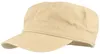 Fiebig Herren Army Cap Baumwolle waschbar used Look in beige Produktbild-Vorschau