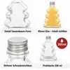 6x Tannenbaumflasche 200ml leere Flasche zum Befüllen Produktbild-Vorschau 7