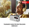 Emos E0086, portátil, FM, 88 - 108 MHz, 3 W, 80 dB, 5 cm Vista previa de la imagen del producto 4