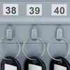 Relaxdays Schlüsselkasten Metall, abschließbar, 48 Haken, Produktbild-Vorschau 6