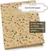 Flora Bianca Briefpapier mit Umschlag Set Vintage Blumen 25 Produktbild-Vorschau 8