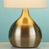 Lampada da tavolo touch, paralume in tessuto, dimmerabile H Anteprima dell’immagine prodotto 5