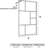 SONNI Duschabtrennung Walk In Dusche 120x200 cm Produktbild-Vorschau 7