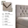 ELVORA DESIGNE Boxspringbett 180x200 cm HALO mit Produktbild-Vorschau 9