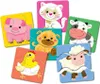 Montessori® Triple Puzzle - Haustiere 6 Bilder, 18 Stk Produktbild-Vorschau 1