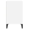 vidaXL Schuhregal Hochglanz-Weiß 102x36x60 cm Holzwerkstoff Produktbild-Vorschau 5