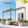 Ersatzdach Pergola 3x3 m wasserabweisend, Pavillondach Produktbild-Vorschau 4