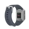 Strap-it® Fitbit Ionic Silikonarmband (Graublau) - Große: Produktbild-Vorschau 2