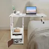 Überbett-Tisch - Rollbarer Bett-Tisch - Höhenverstellbar - Produktbild-Vorschau 5