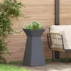 vidaXL Plantenbak op poten, antraciet, 35 x 35 x 73 cm, van Productafbeelding-voorbeeld 2