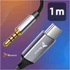 REAGLE 1m USB-C auf 3,5mm Klinkenstecker AUX Audiokabel mit Produktbild-Vorschau 8