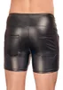NEK Mattlook High Waist Shorts mit Schnallenriemen Produktbild-Vorschau 4