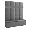 Garderobe LUTON 2 ANTHRACITE 33 – Farbe Anthrazit, moderner Produktbild-Vorschau 1