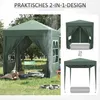 Faltpavillon, Bierzelt, 4 abnehmbare Seitenwände, 2 Produktbild-Vorschau 4