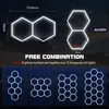 2er-Pack Hexagon LED Deckenleuchte, 90W LED Wabenleuchte, Produktbild-Vorschau 9