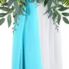 Mousseline de soie rideau de mariage arc draperie tissu, Voir les images du produit 4