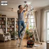 Drabina aluminiowa z opcją na schody 3x9 HIGHER 5,06m Hobby Podgląd zdjęcia produktu 14