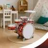 Kinder Jazz Schlagzeug Set mit 5 Trommeln Hocker Produktbild-Vorschau 10