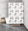 Kleine Wolke Duschvorhang Textil EULEN Taupe 180 x 200 cm Produktbild-Vorschau 2