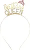 Oblique Unique Haarreifen Birthday Queen mit Diamanten + Produktbild-Vorschau 1