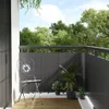 vidaXL Balkónová zástena na ochranu súkromia antracit Náhľad obrázku produktu 2