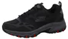 Skechers Hillcrest sportlicher Schnürer Schwarz Produktbild-Vorschau 13