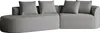 Chenille sofa Modernes, gepolstertes, übergroßes Ecksofa,  Produktbild-Vorschau 6