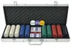 vidaXL Poker Set mit 500 Chips Aluminium Produktbild-Vorschau 5
