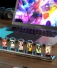 Vintage digitální budík, LED Nixie hodiny, RGB stolní Náhled obrázku produktu 8
