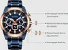 A diagram showing the different buttons and functions of a men's watch. Produktbild-Vorschau