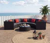Poly-Rattan Garnitur rund HWC-E17, Garten-Set Sitzgruppe  Produktbild-Vorschau 9