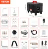 A collage of product images and accessories for a diesel heater. Náhľad obrázku produktu