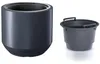 Blumentopf Heos Kunststoff Ø 39 cm H 35 cm anthrazit Produktbild-Vorschau 7