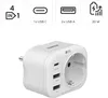 Hama Mehrfachsteckdose 4er USB-C PD,2xUSB-A,Schutzkontakt  Produktbild-Vorschau 7