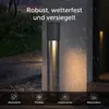 doporro Lampione da Giardino 3000K, Luminoso da Giardino Anteprima dell’immagine prodotto 4