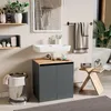 Mobile sottolavabo per bagno Vicco Viktor Antracite/Rovere Anteprima dell’immagine prodotto 3