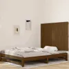 Wand-Kopfteil Honigbraun 127,5x3x90 cm Massivholz Kiefer , Produktbild-Vorschau 1