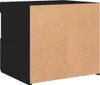Comodino con luci LED nero 50x40x45 cm Anteprima dell’immagine prodotto 11