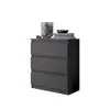 Cassettiera GABRIEL con 3 cassetti, antracite - ideale per Anteprima dell’immagine prodotto 1