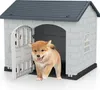 GOPLUS Hundehütte Outdoor, wetterfester Hundekäfig mit Produktbild-Vorschau 1