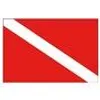 Duikvlag, 20 x 30 cm, Osculati, artikelnummer 35.480.01 Productafbeelding-voorbeeld 2