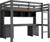 Letto a castello Merax 90x200cm, letto a soppalco con Anteprima dell’immagine prodotto 8